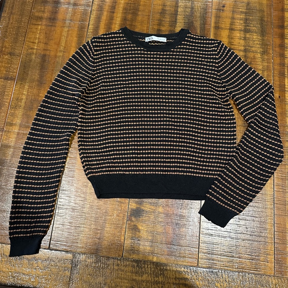Zara cropped sweater